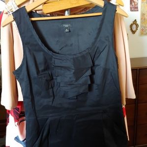 Black Ann Taylor sleeveless work dress 🔥LTO🔥